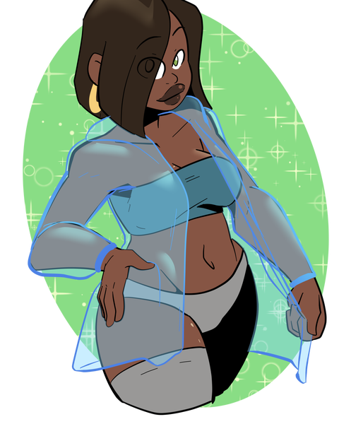Transparent jacket